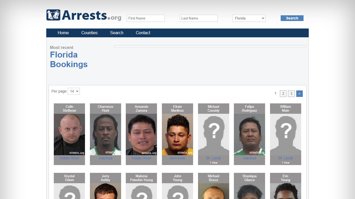 Florida Arrests and Inmate Search